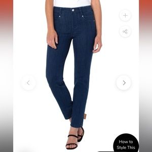 Liverpool Los Angeles The Slim Gia Glider Jeans S97-4